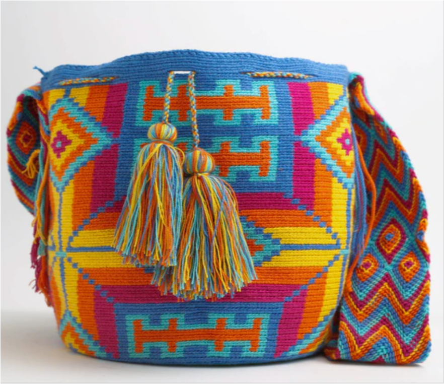 Amanecer Wayuu Mochila Bag