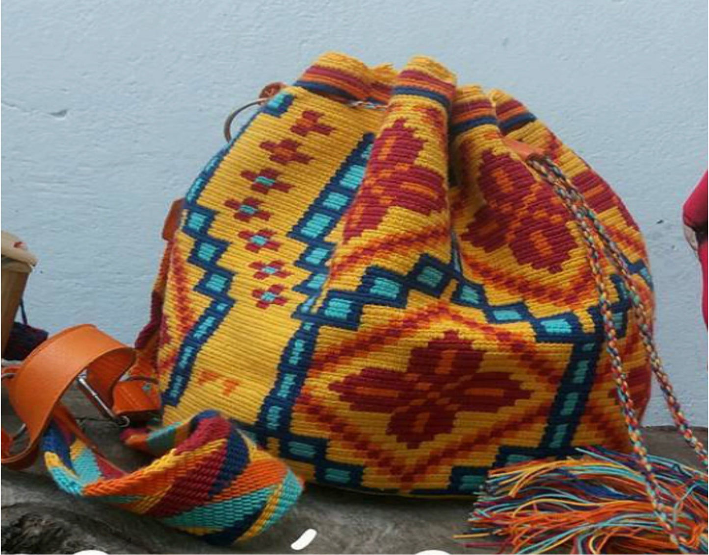 Amanecer Wayuu Mochila Bag