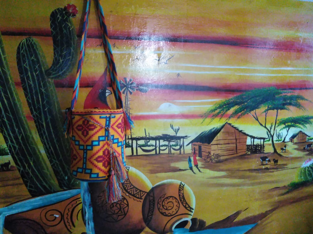Amanecer Wayuu Mochila Bag