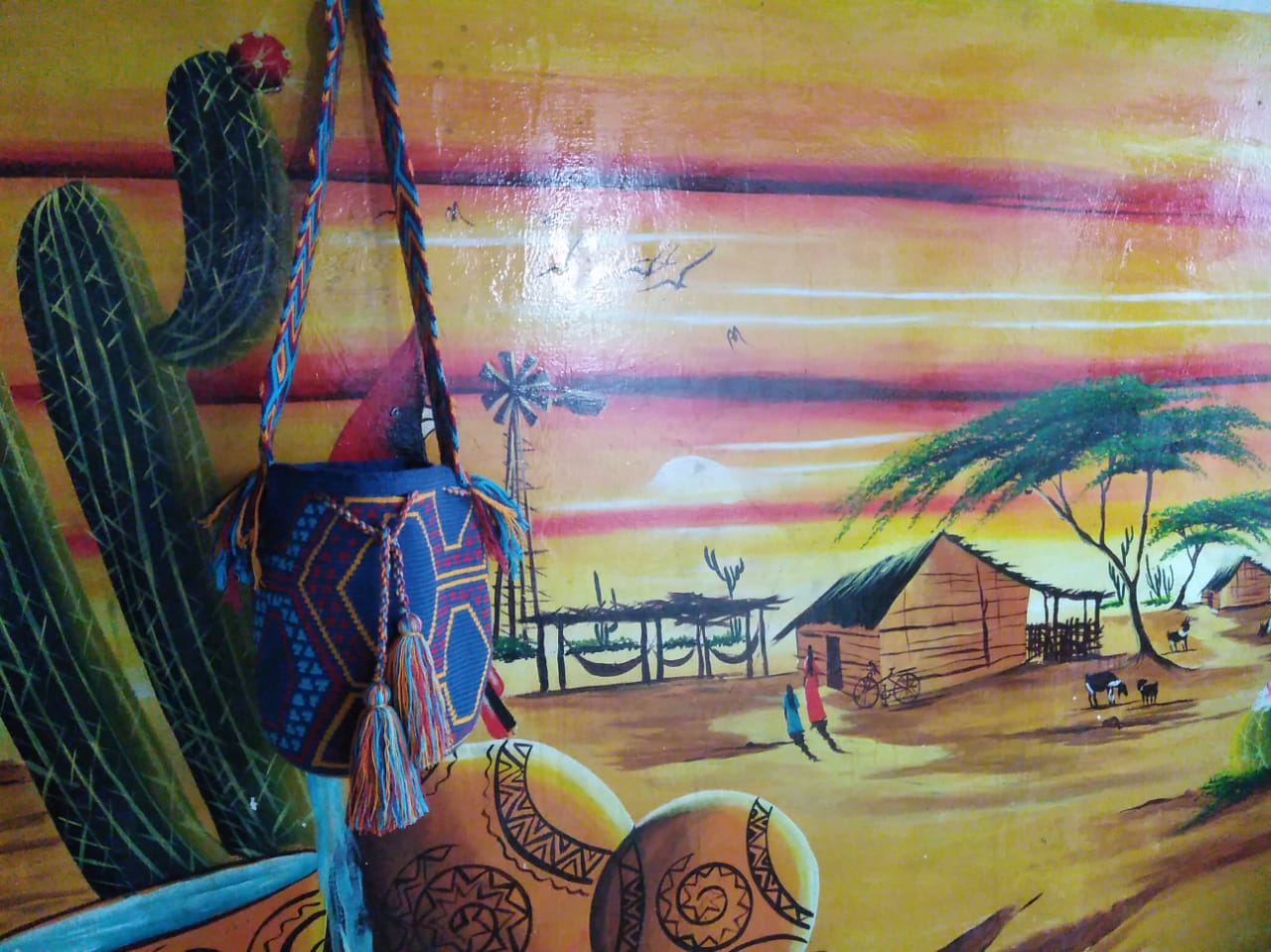 Amanecer Wayuu Mochila Bag
