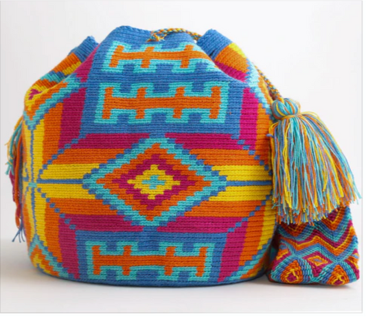 Amanecer Wayuu Mochila Bag