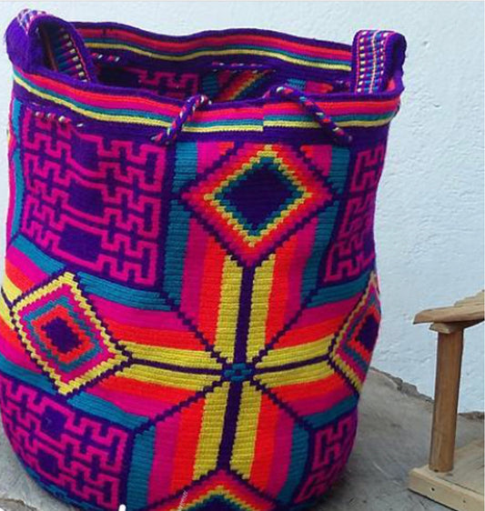 Amanecer Wayuu Mochila Bag