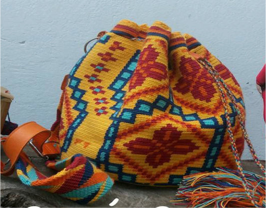 Amanecer Wayuu Mochila Bag