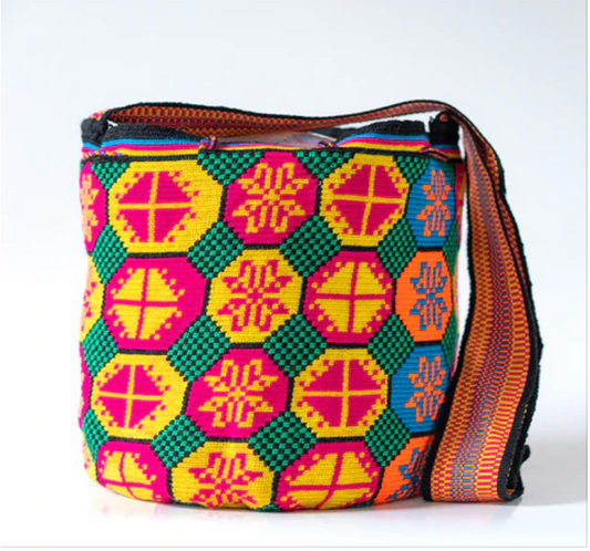 Amanecer Wayuu Mochila Bag