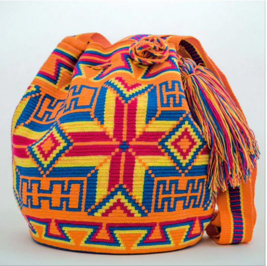 Amanecer Wayuu Mochila Bag